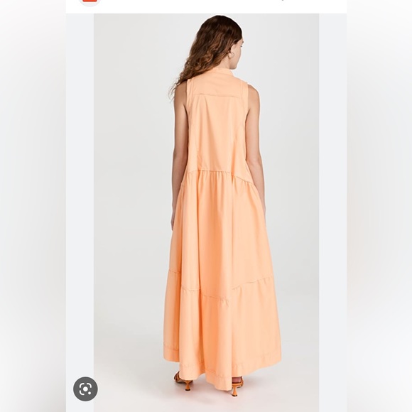 Jonathan Simkhai Ellery Poplin Maxi Dress - Picture 2 of 7